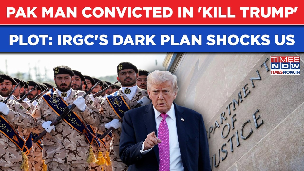 Pakistani Man Convicted In 'Kill Trump' Plot: IRGC Sleeper Cell Dark Plan Sends Shockwaves In US