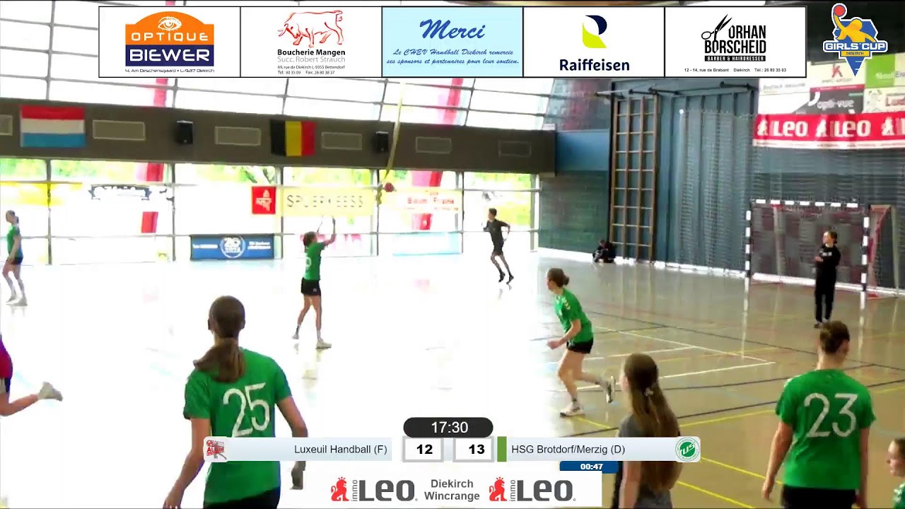 Game 03 - Group A - Luxeuil Handball - SG Brotdorf/Mertzig