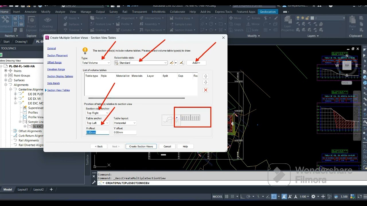 CIVIL 3D RESUELVE PROBLEMAS COMUNES AL GENERAR SECCIONES TRANSVERSALES CON ERRORES