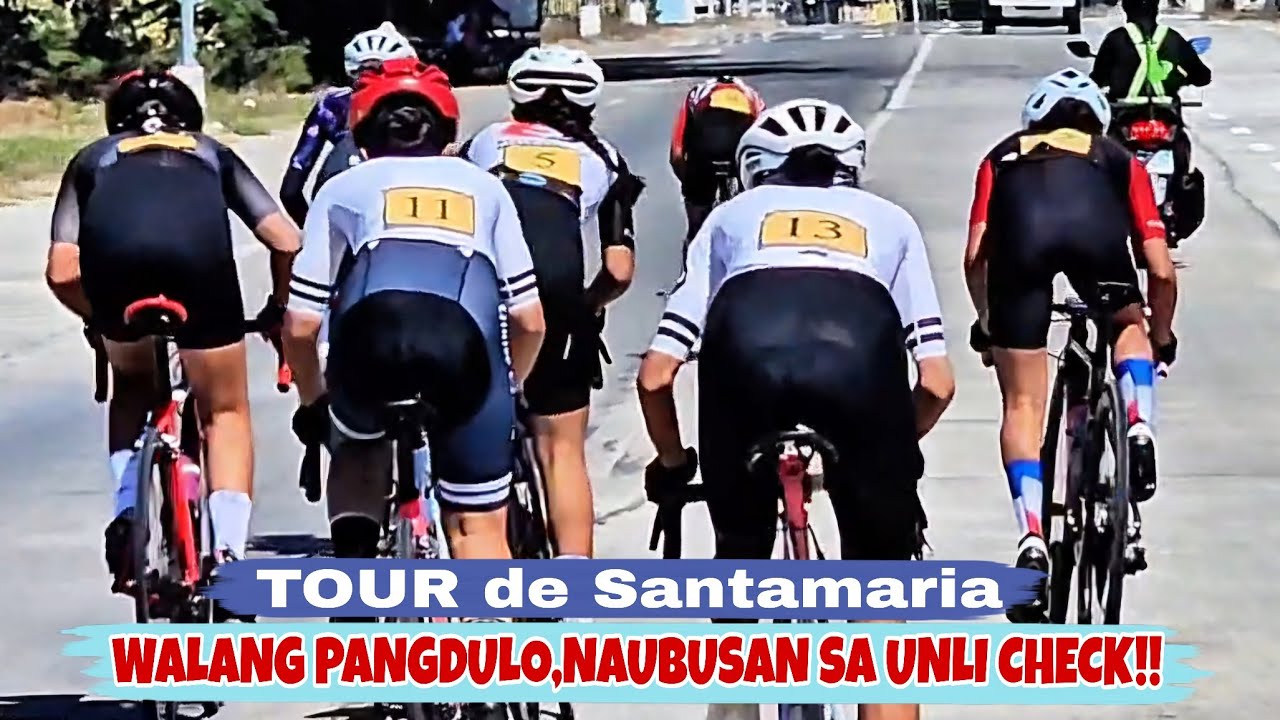 NAGKASABITAN PA,SA ANGATAN!! SANTAMARIA CYCLING RACE 