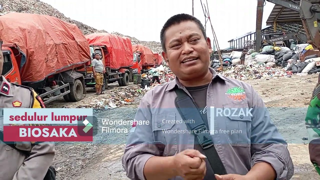 DENGAN BIOSAKA N LEVEL 1 : 5 MILI  CUKUP UNTUK 1 BULAN HILANGKAN BAU SAMPAHDI  BANTAR GEBANG!