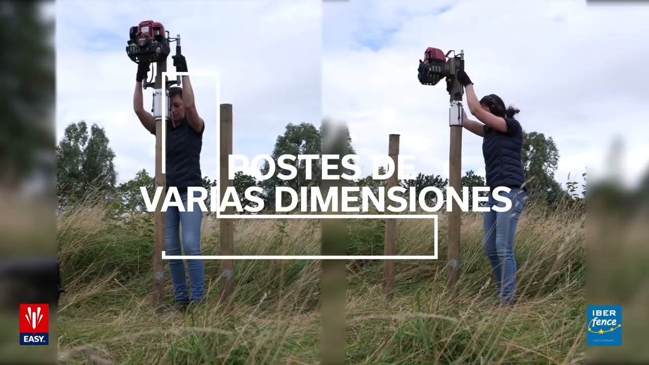 ✅ Iberfence IBF-107 by EasyPetrol clavadora de postes y estacas ✅