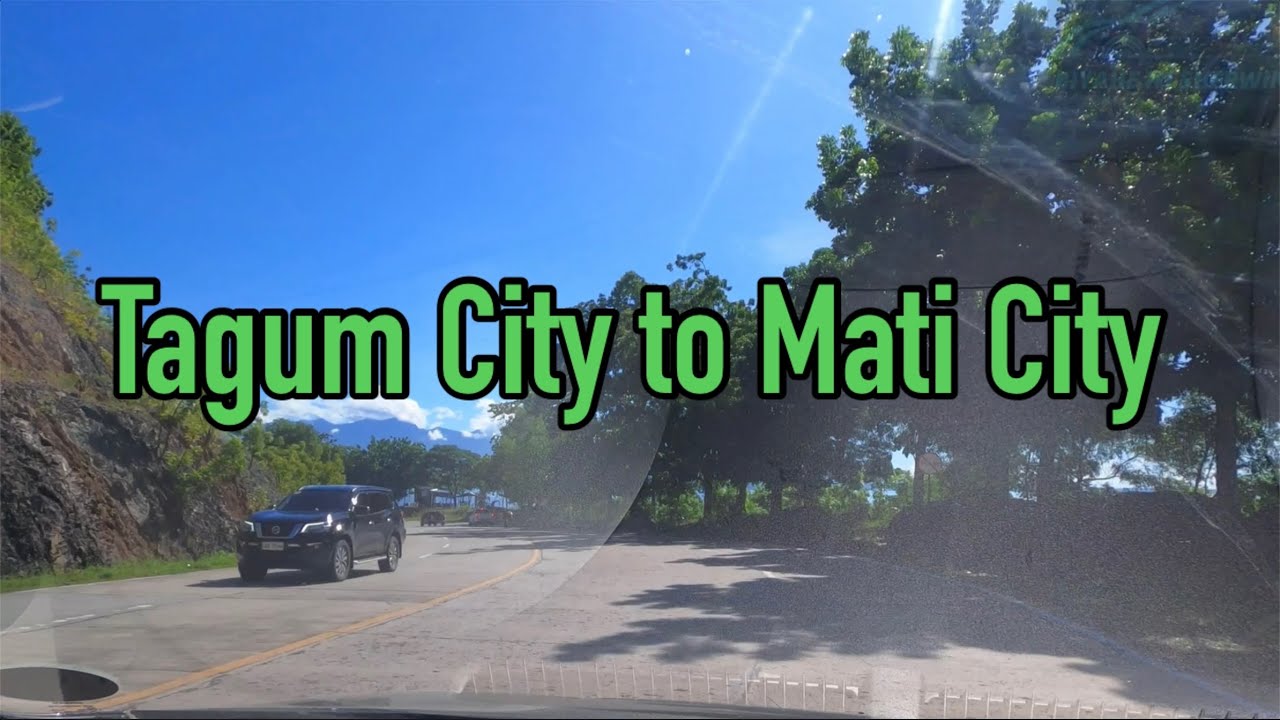 Tagum City to Mati City Road