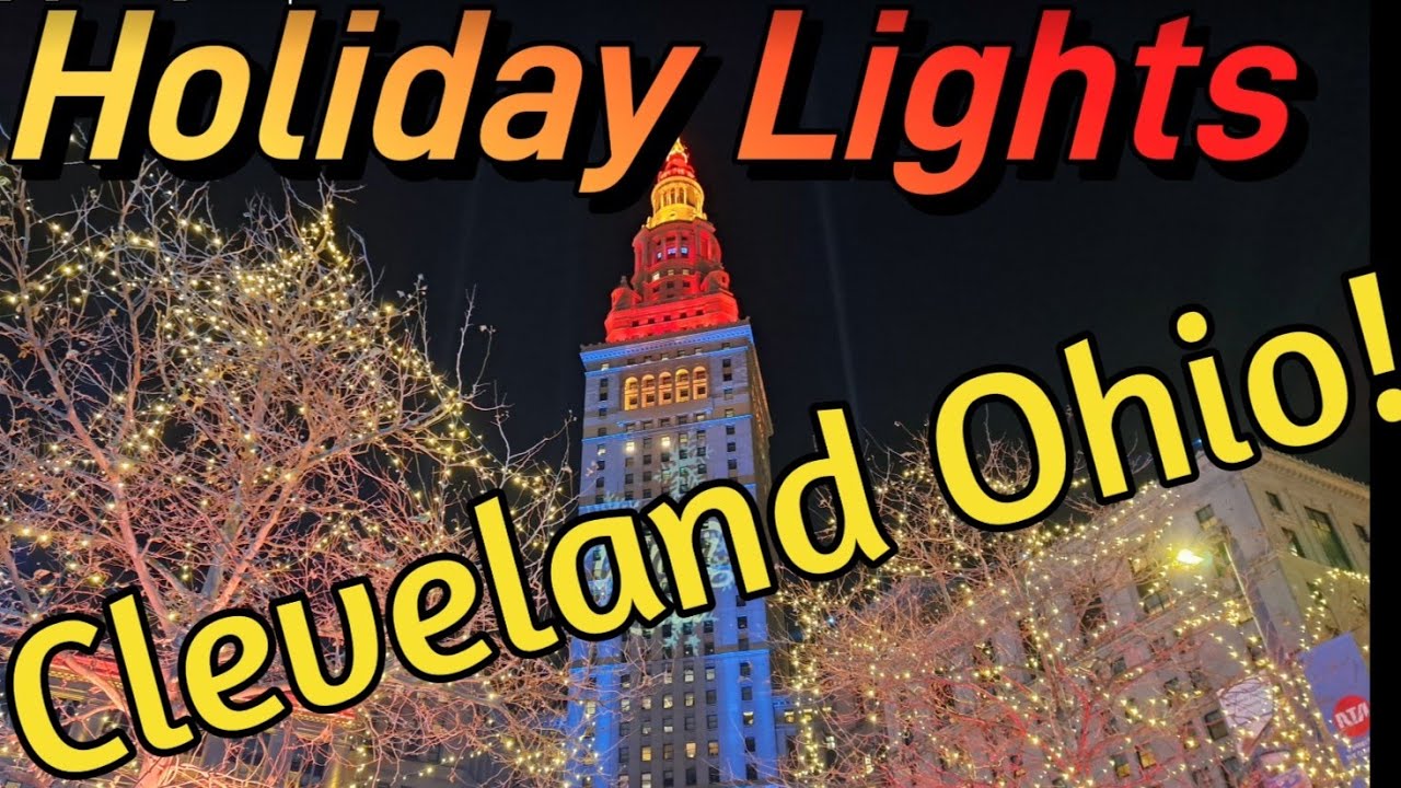 Рождественские огни в Кливленде