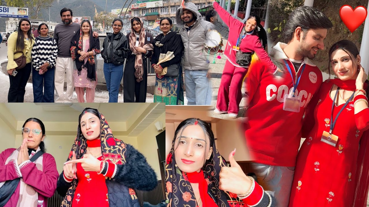 Mata Vaishno Devi Yatra 🙏❤️|| Sare Bolo JAI MATA DI 😍|| @tanvinagar_002 