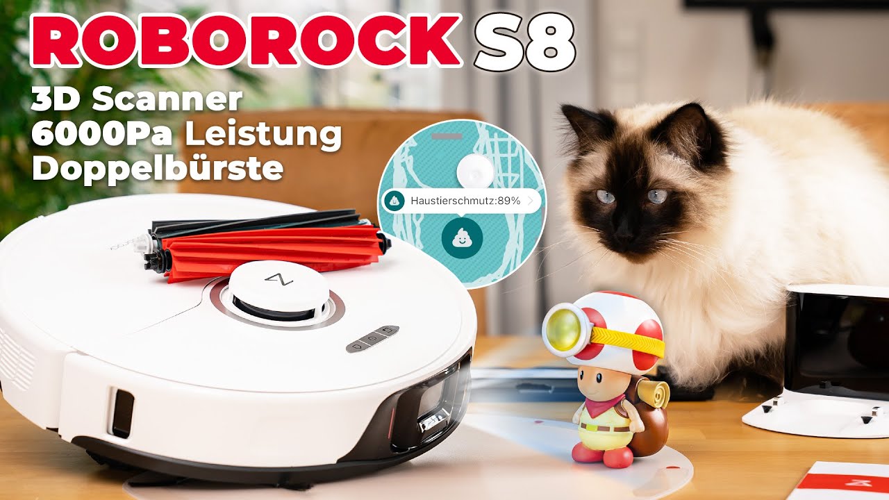 ROBOROCK S8 | Bester Saugroboter mit 3D SCANNER & Upgrades 2023