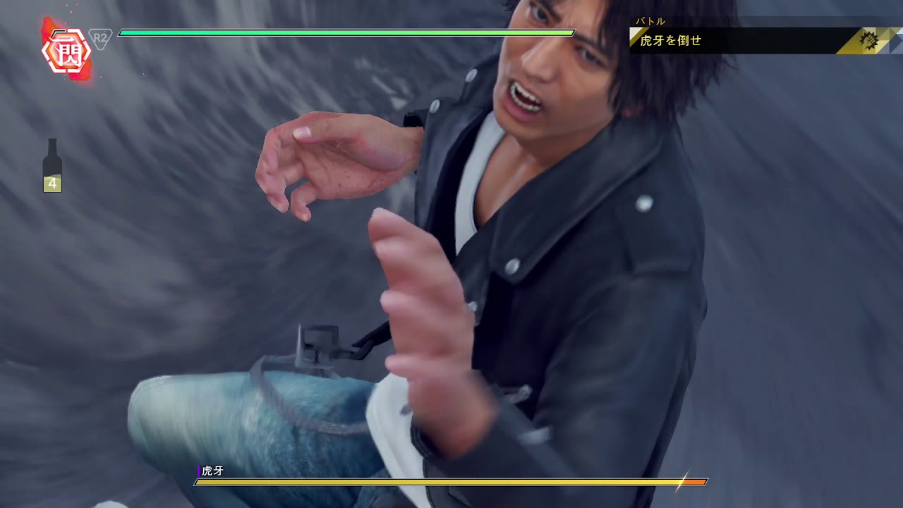 JUDGE EYES：死神の遺言 EX-HARD 体力最大の虎牙松久　ノーダメージ　ジャッジアイズ　Judgement Koga Matsuhisa