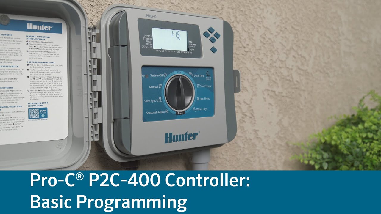 Pro-C® P2C-400 Controller: Basic Programming