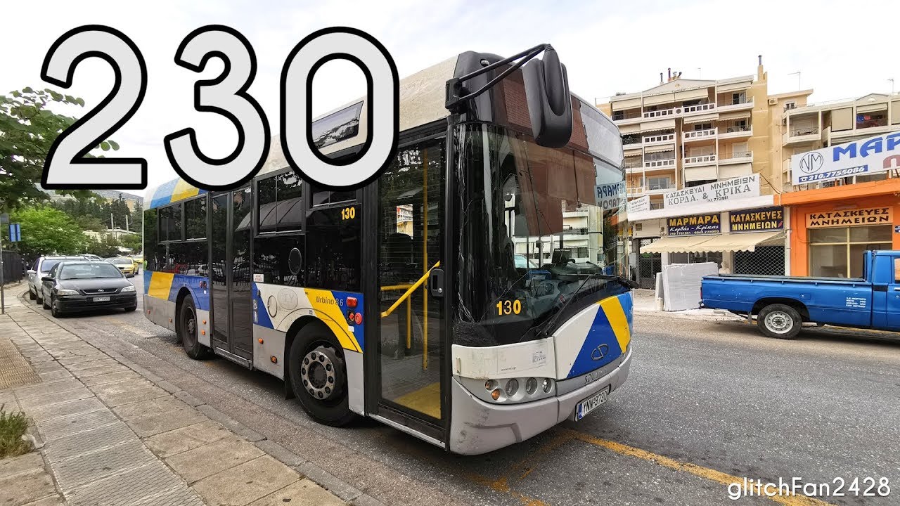 [ΟΣΥ] 130 on Route 230 - Solaris Urbino 8.6
