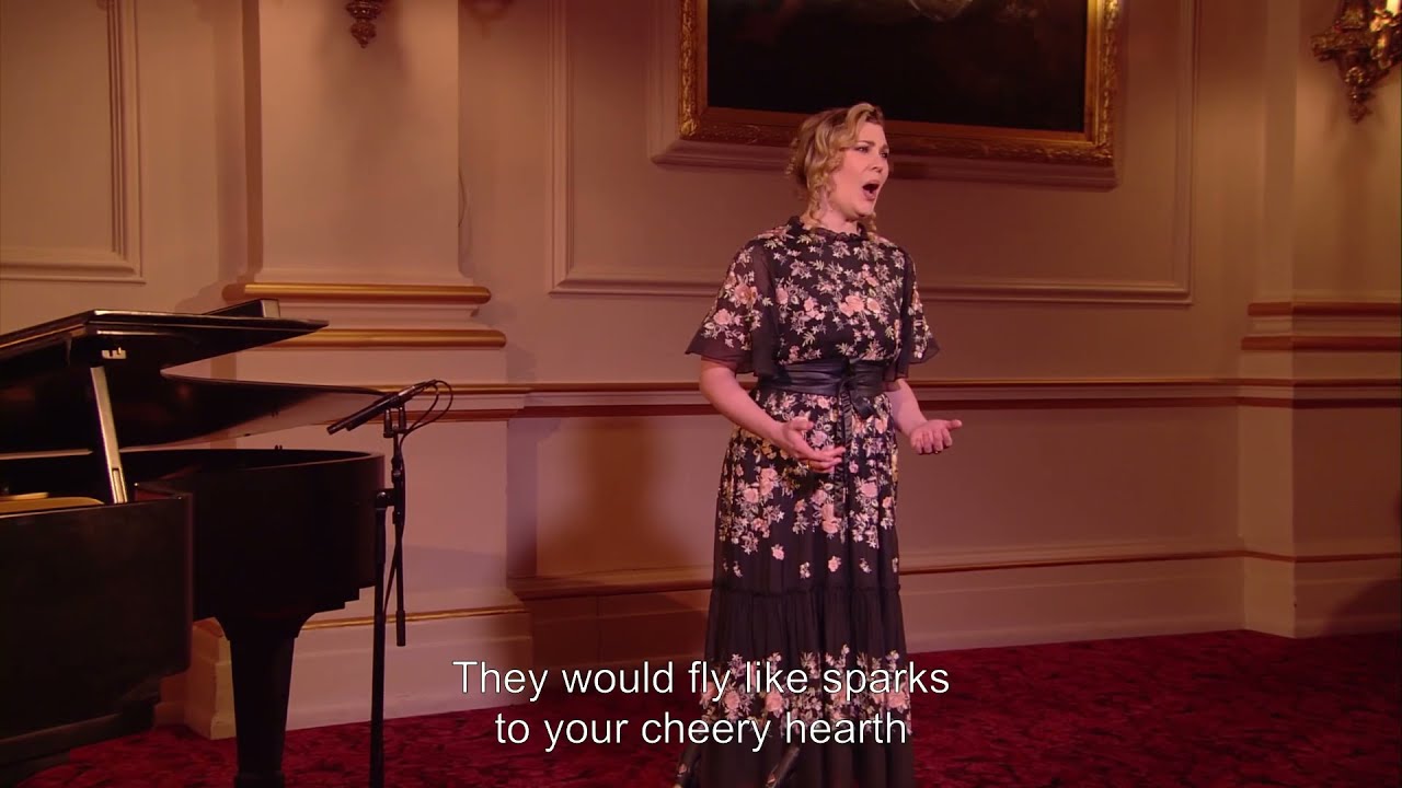 Alexandra Lowe - Si mes vers avaient des ailes (Hahn) - With Sir Antonio Pappano - February 2021
