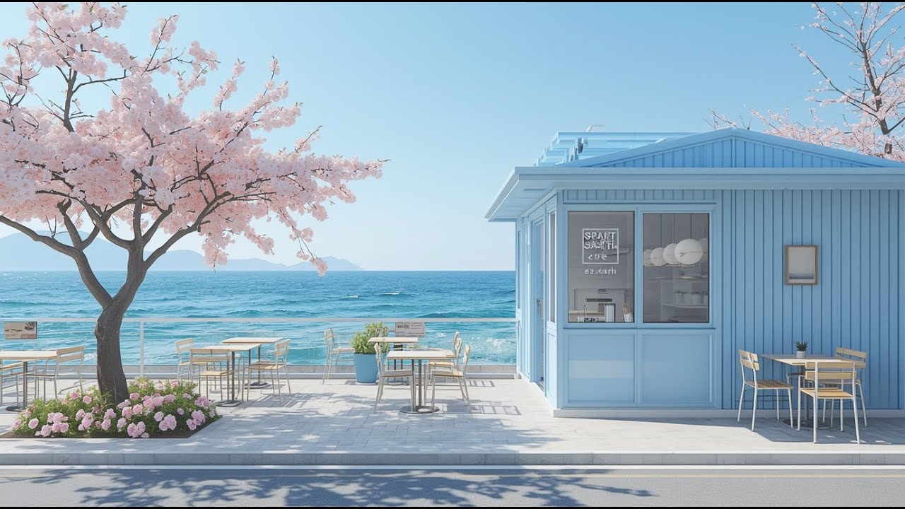 Sunny Days Relaxing Jazz Instrumental with Japanese  Cafe for Studying and Working