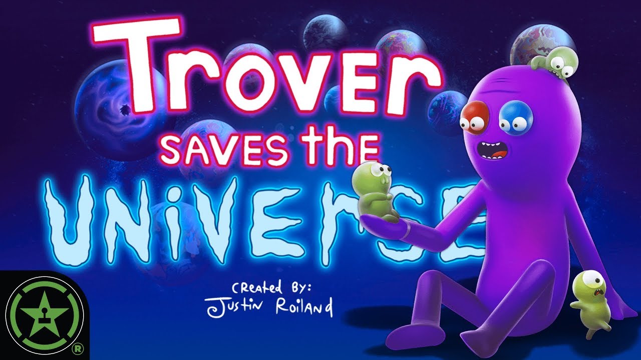 LOOK AT MY BABY LEGS - Trover Saves the Universe | Let's Watch