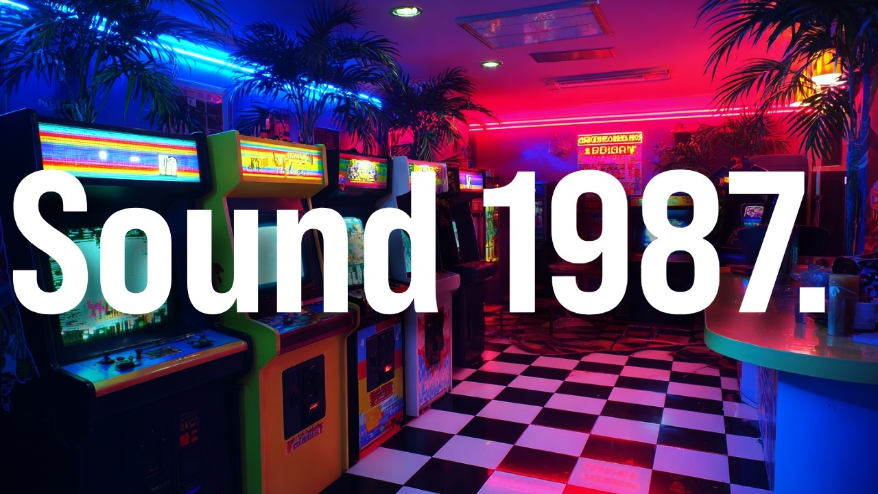 🌙 1987. The Arcade That Never Closes | Retro Gaming Ambience