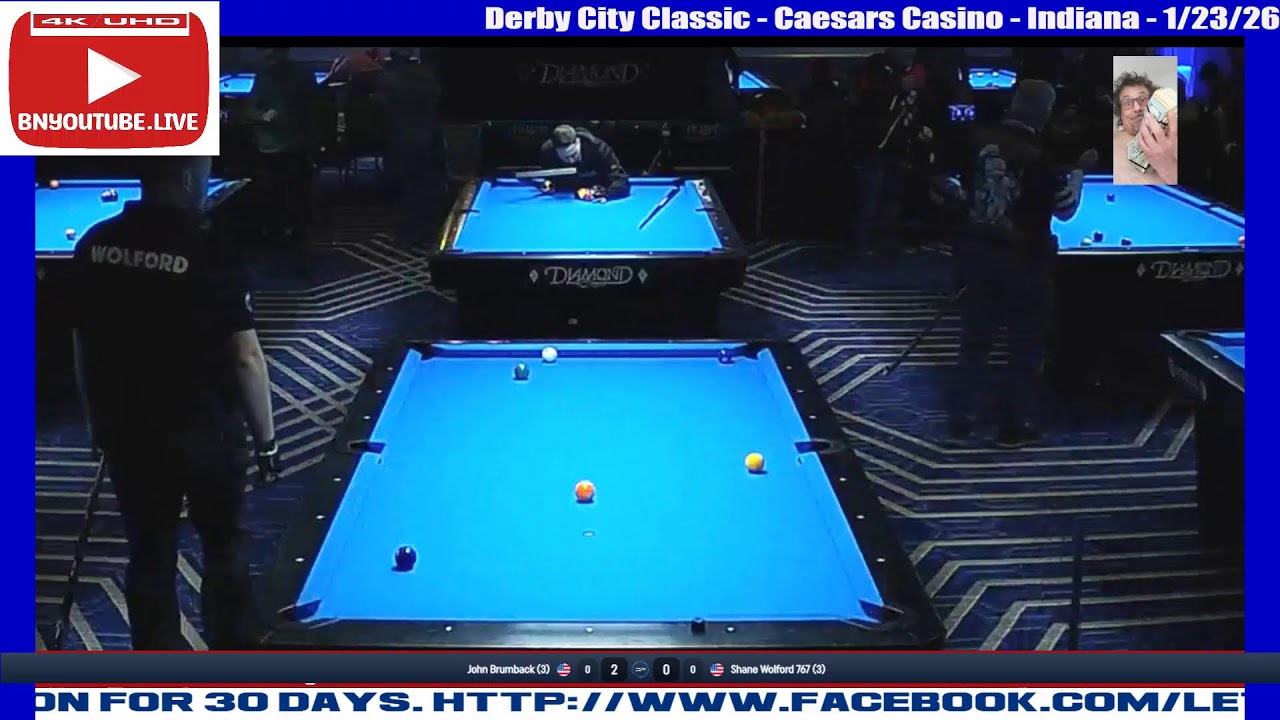 Troy Jones - Derby City Classic 2026 - Banks - John Brumback V Shane Wolford - 1/23/26