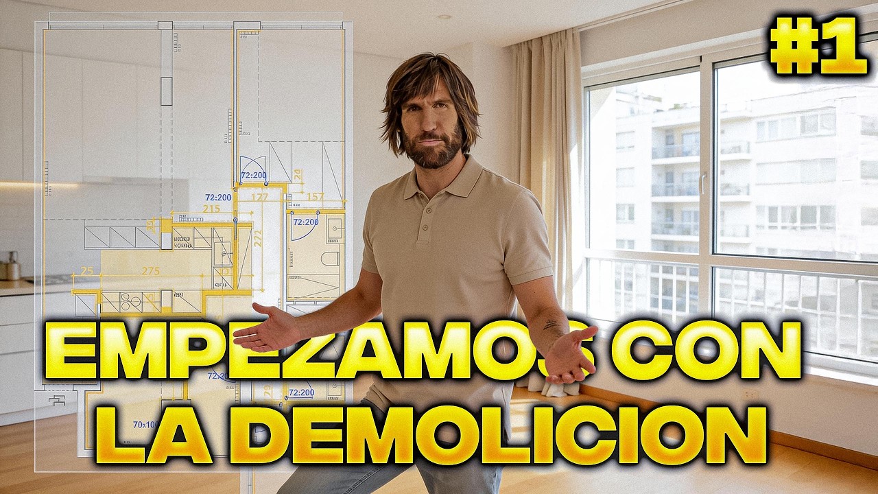 Comienza esta transformación: estado inicial + demoliciones | Reforma integral Parte 1