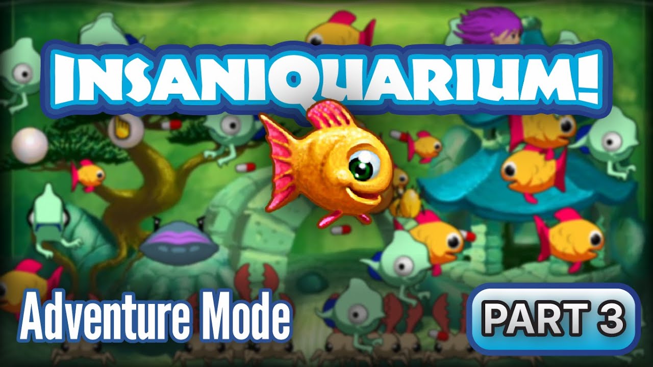Insaniquarium Deluxe Gameplay (No Commentary) | Tank 3 (Levels 11–15) | Classic PopCap Game