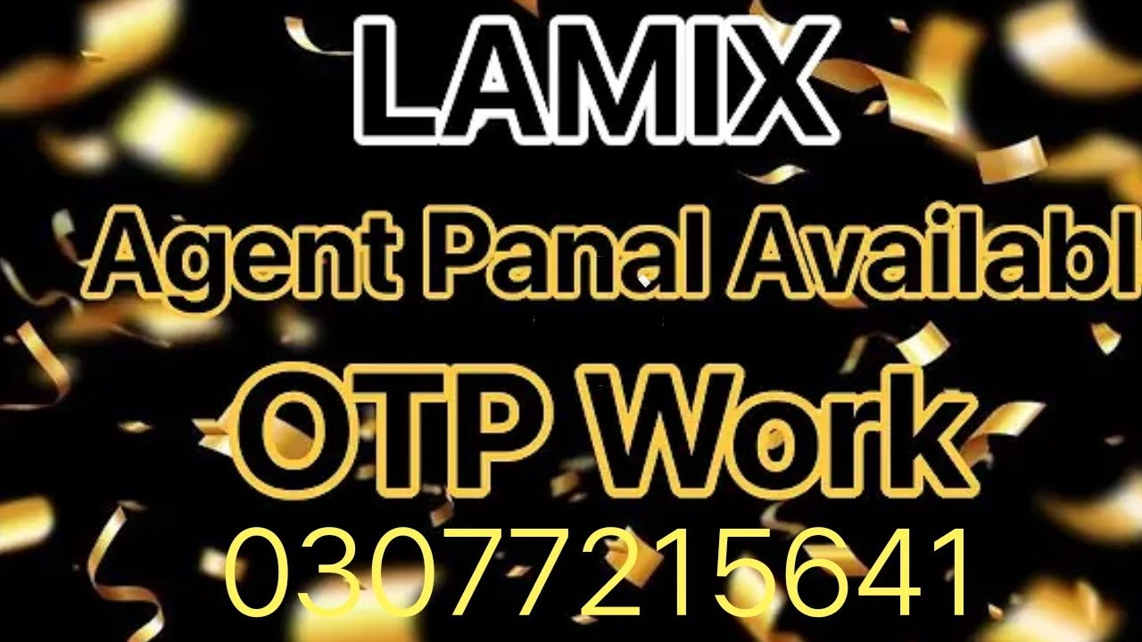 Lamix SMS Agent panel buy Karna hn to whatsapp pa massage kro #agent #otpwork #lamix 