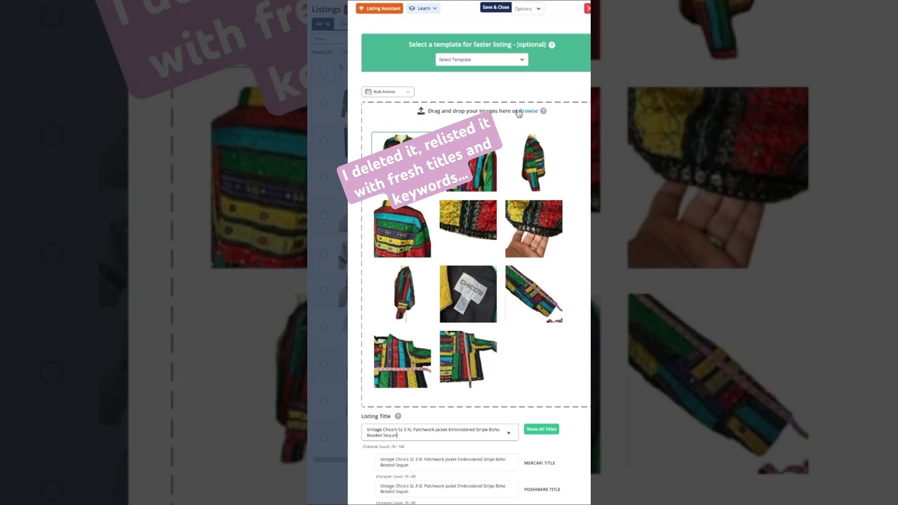 Delete & Relist Stale Listings for Fast Sales | Reseller Tips for eBay, Poshmark & Mercari