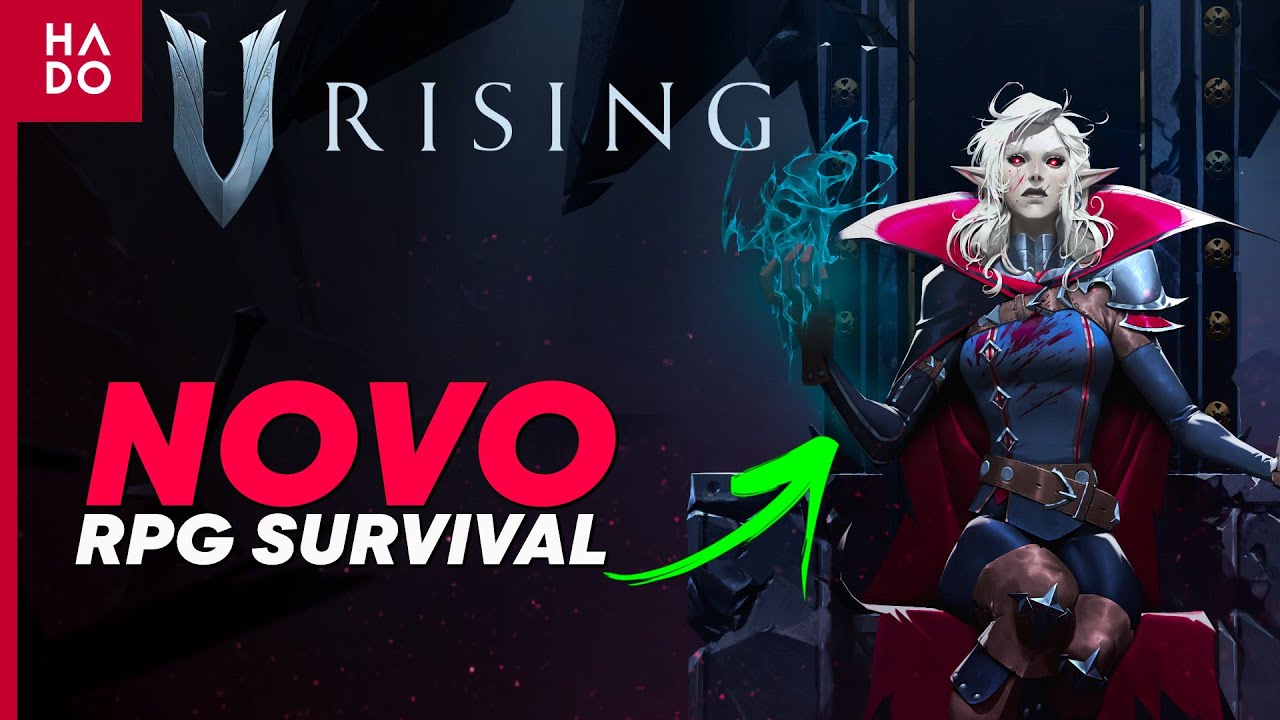 CRAFTING, CASTELOS, SERVIDORES E PVP - TUDO SOBRE V RISING