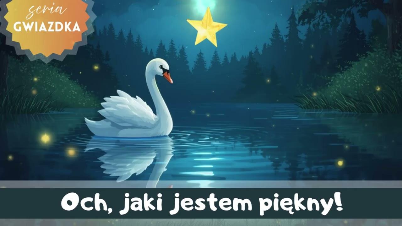 Bajka na dobranoc | Gwiazdka i łabędź, który myślał że jest najpiękniejszy | Słuchowisko dla dzieci