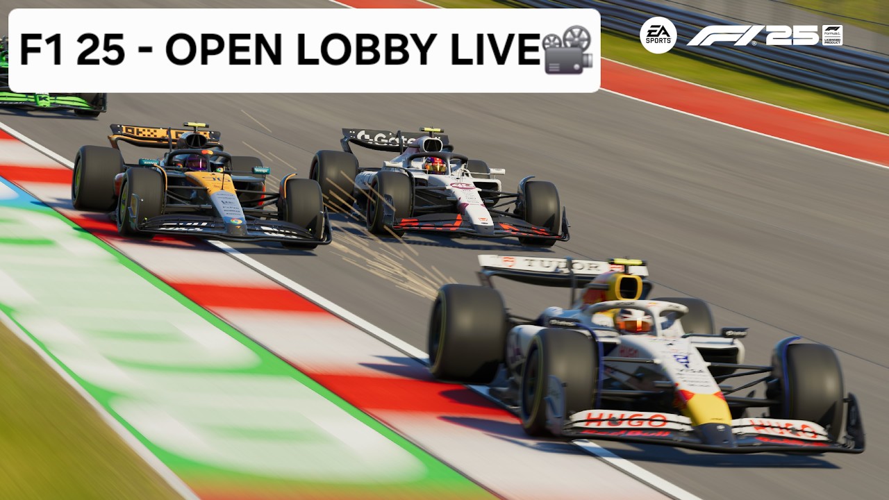 F1 25 Open Lobby Stream 🎮 | KARL___24