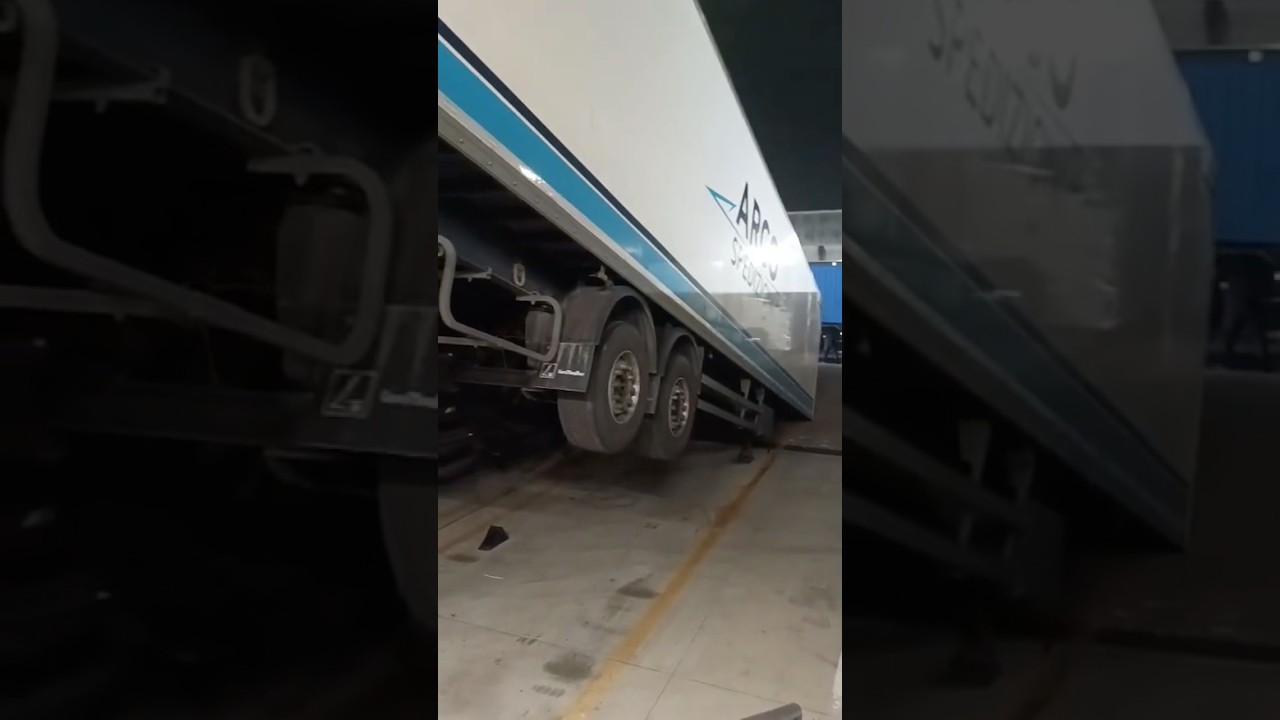 Trailer Problem 😳🚛💨⛔️❌🆘 #trucklife