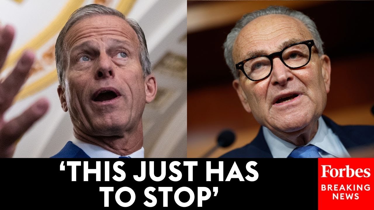 BREAKING NEWS: Speaker Johnson, Leader Thune Rail Against Dems As Government Shutdown Continues
