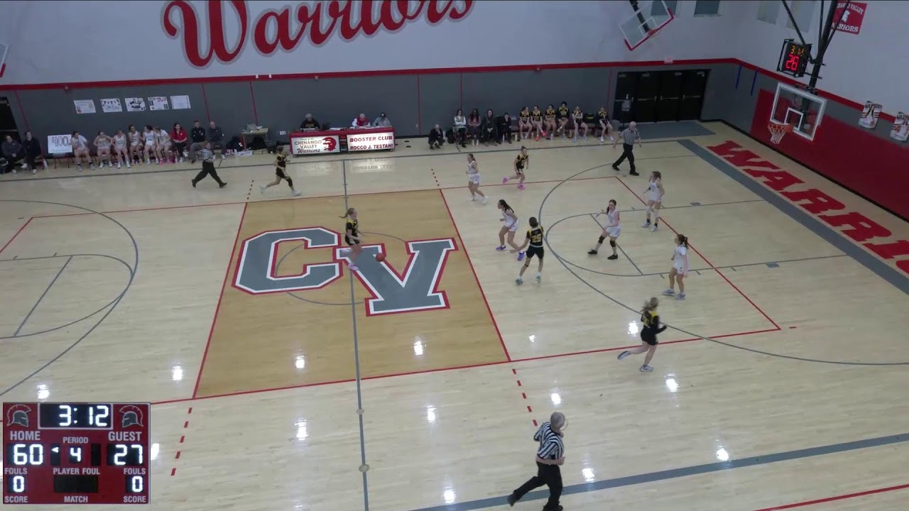 Chenango Valley High School vs Windsor Central High School Womens Varsity Basketball