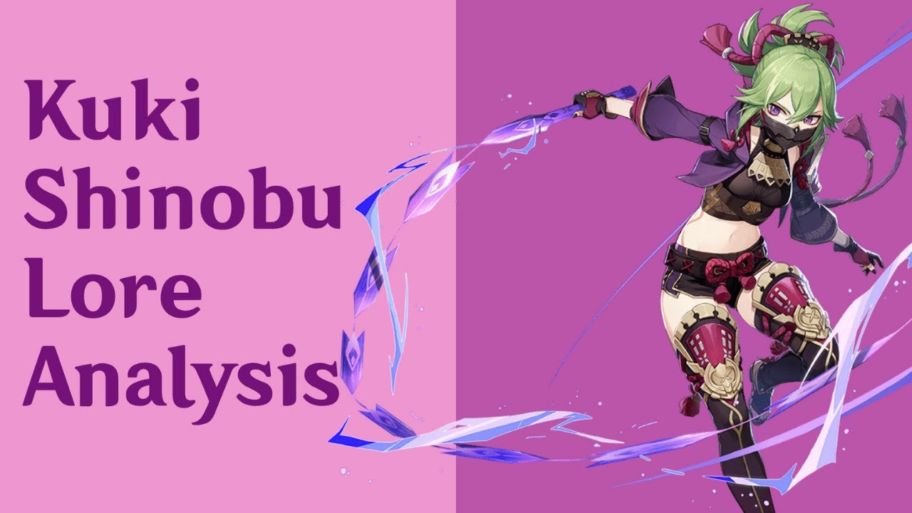 Kuki Shinobu Character and Lore Analysis (Genshin Impact)