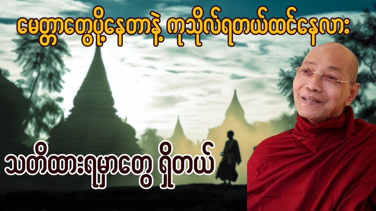 မေတ္တာတွေပို့နေတာနဲ့ ကုသိုလ်ရတယ်ထင်နေလား သတိထားရမှာတွေ ရှိတယ် - ပါချုပ်ဆရာတော်ကြီး