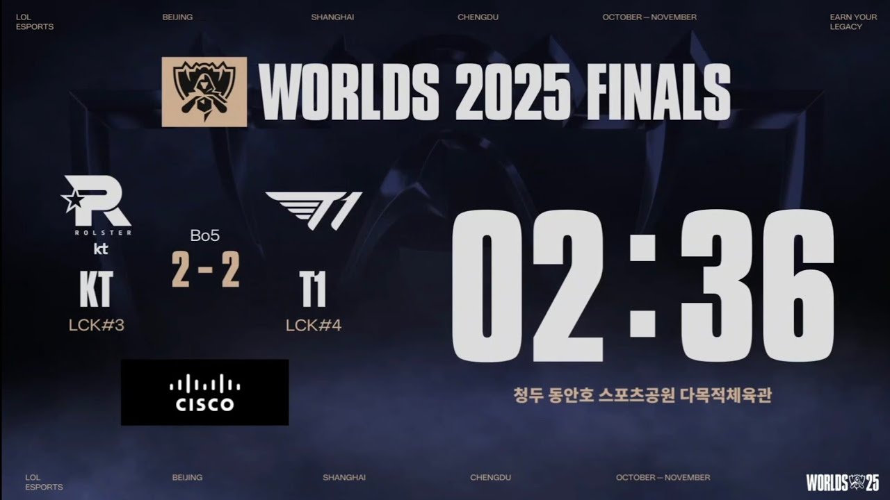 [KT vs. T1]5꽉 그브금 Silver Scrapes on Finals I 2025 LoL World Championship