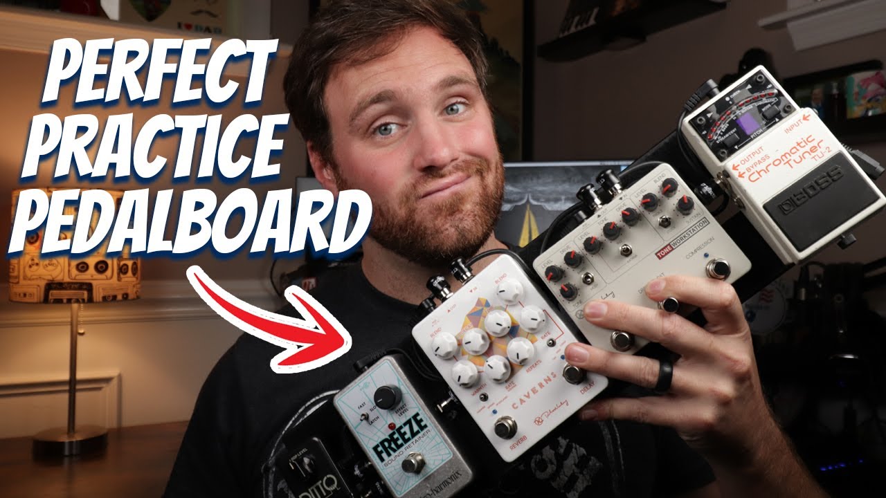 My ULTIMATE MINIMALIST PRACTICE Pedalboard Using a Pedaltrain Nano+