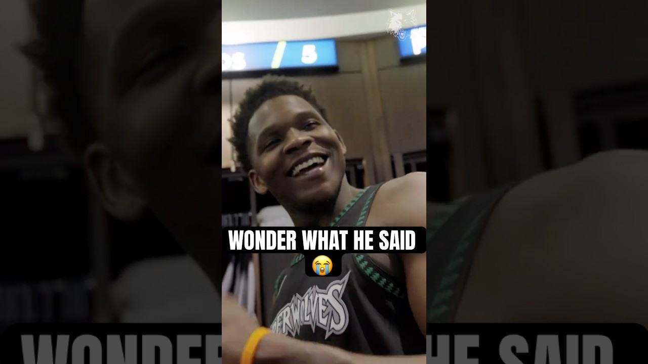 now we gotta know what he said. 😂