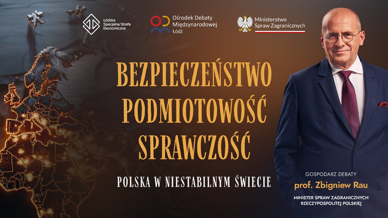 Prof. Zbigniew Rau gospodarzem debaty - Bezpieczeństwo-Podmiotowość-Sprawczość