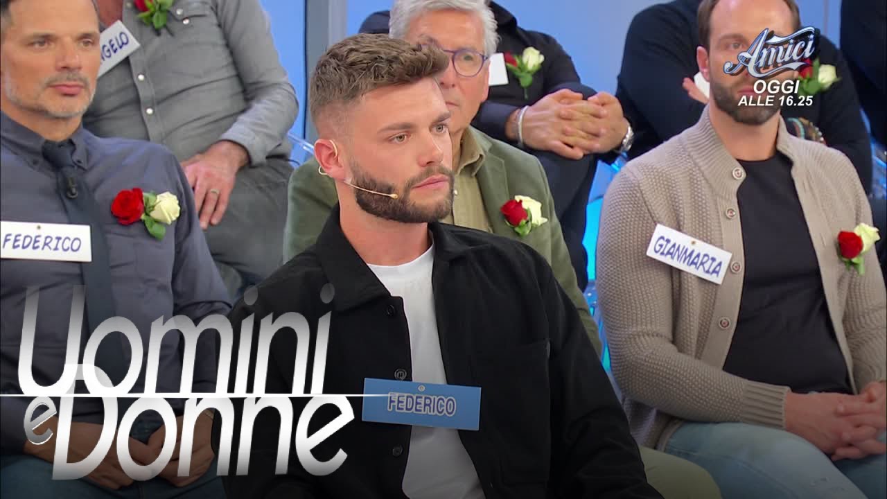 Uomini e Donne, Trono Classico - Uno scontro tra Federico, Tina e Gianni