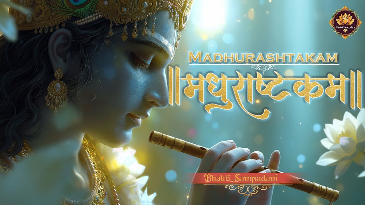 Adharam Madhuram | अधरं मधुरं वदनं मधुरं | Madhurashtakam |मधुराष्टकम्|Krishna Bhajan | Bhakti Song