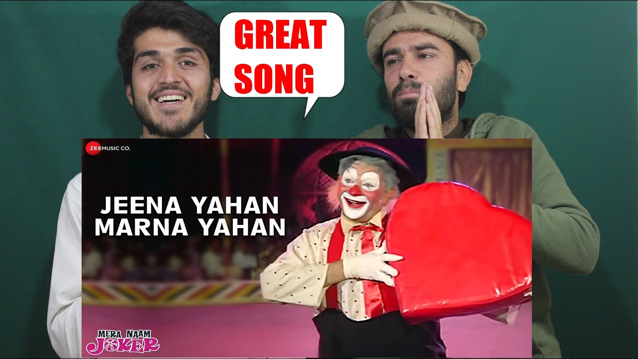 Jeena Yahan Marna Yahan | Mera Naam Joker | Raj Kapoor | Mukesh | Shankar Jaikishan| AFGHAN REACTION