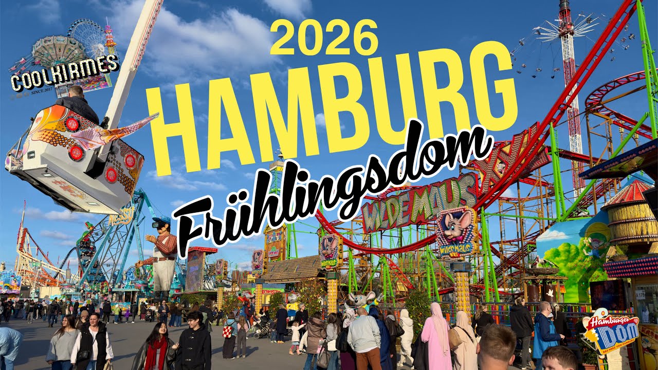 Hamburger Fr&uuml;hlingsdom 2026 - Das gab&rsquo;s seit Jahren nicht mehr! Mega-Comeback auf dem Dom!