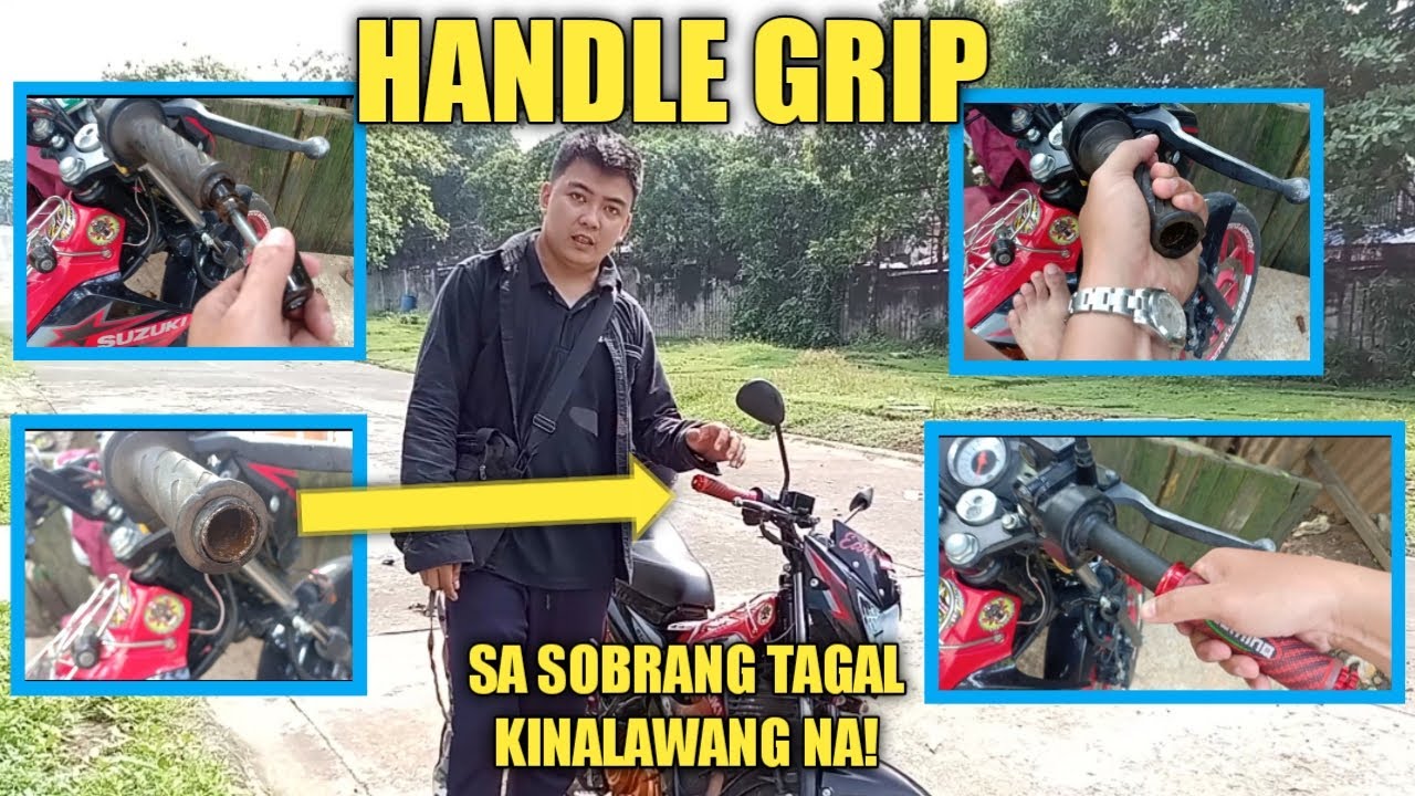 RAIDER R150 | PAANO MAGPALIT NG HANDLE GRIP | DUDE YMARTV
