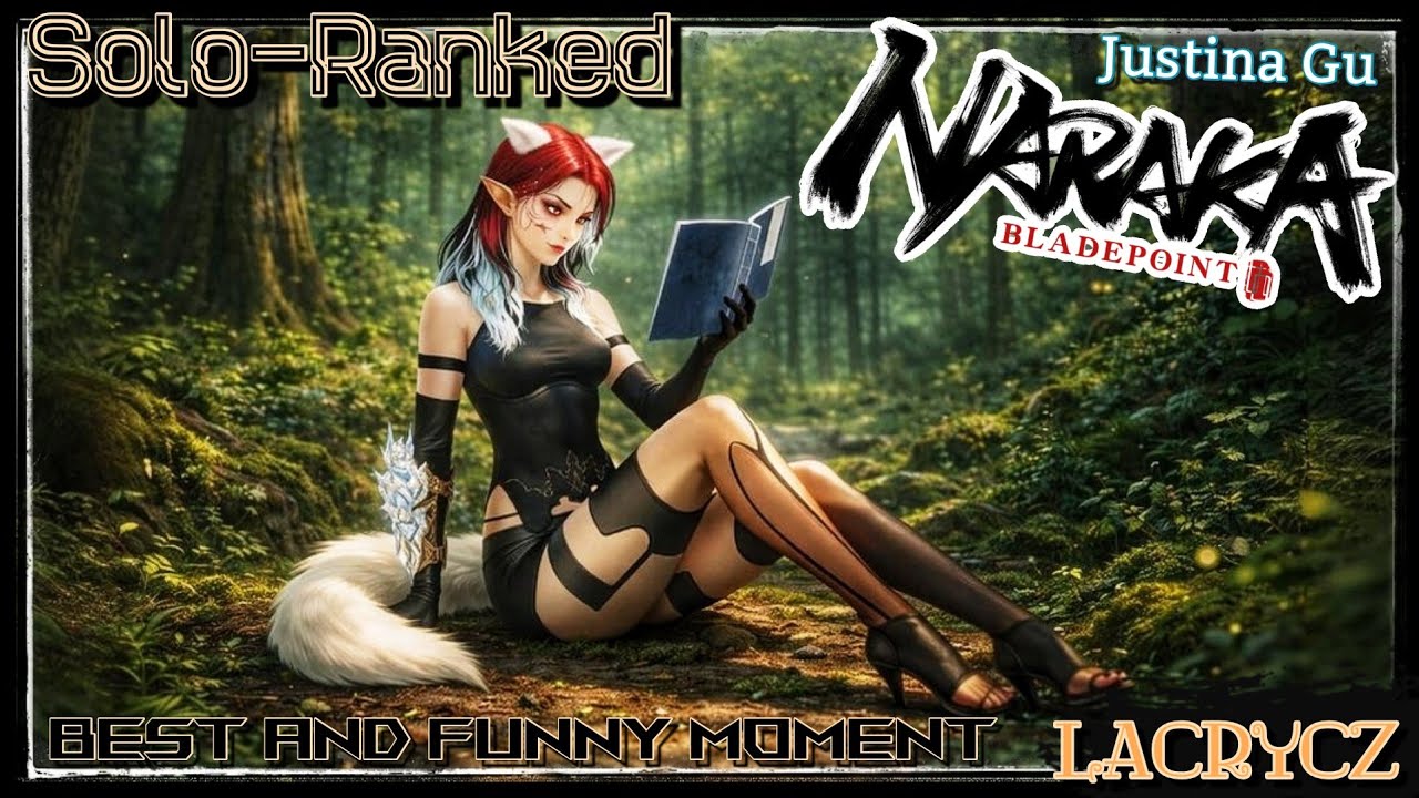 Automata Justina Gu, Top 100 on EU server, Best and Funny Moment, Naraka Bladepoint CZ