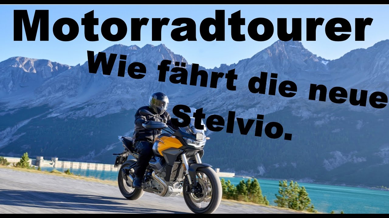Moto Guzzi Stelvio -wie fährt Sie ??  das richtige Touren Motorrad ? 1. Fahrbericht- Motorradtourer 