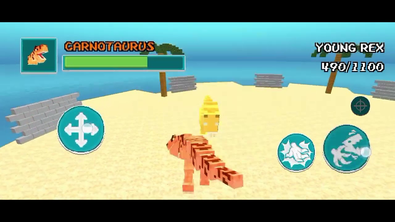 completado las misiones de blocky dino park