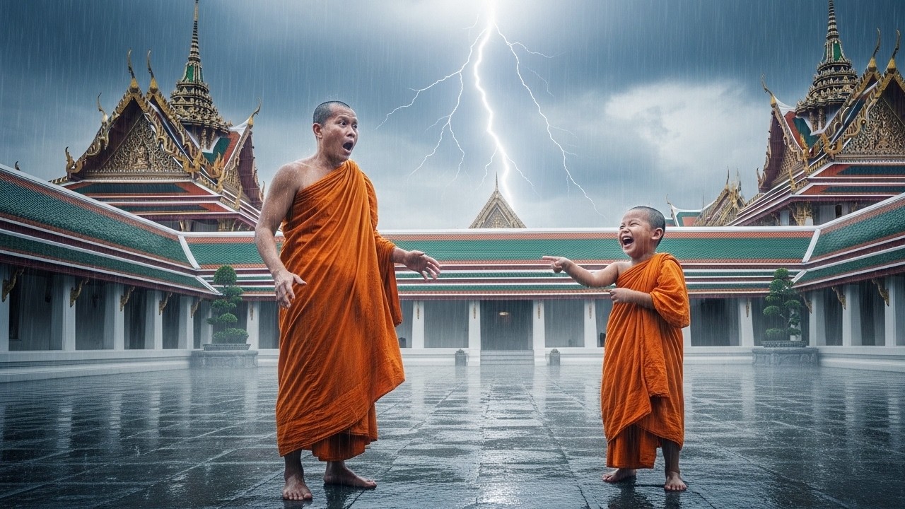 70 ปีที่หลงตน! วินาทีที่พระเถระผู้ยิ่งใหญ่ล้มลงต่ำสุดและพบธรรมะแท้จากเณรน้อย