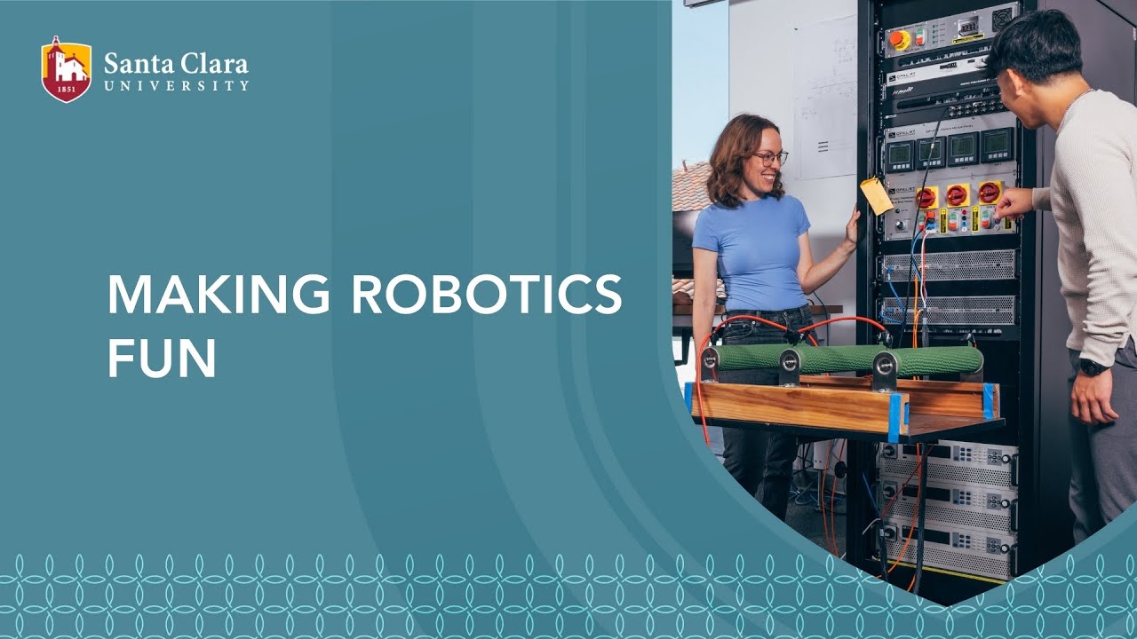 Fun with Robotics at SCU School of Engineering