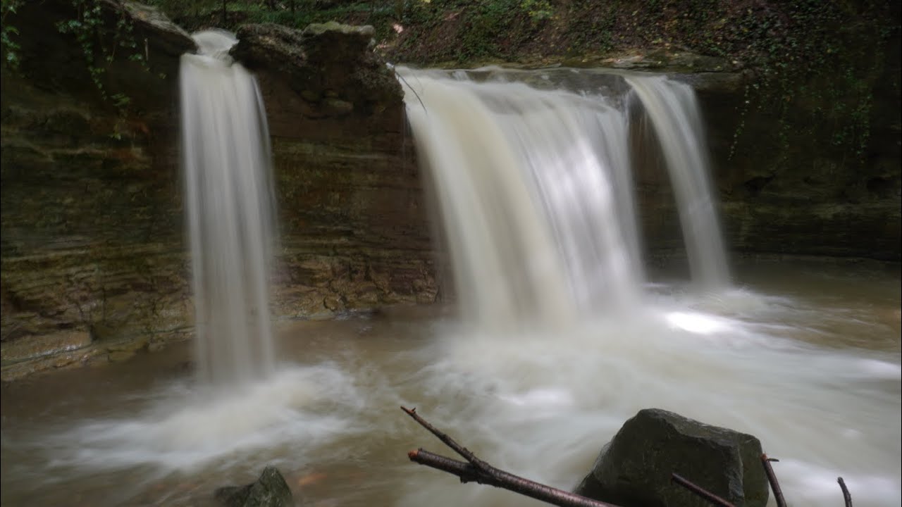 Randonnée pédestre Cascade de la Mèbre en boucle depuis Crissier, Lausanne, Vaud, Suisse,25-09-2022