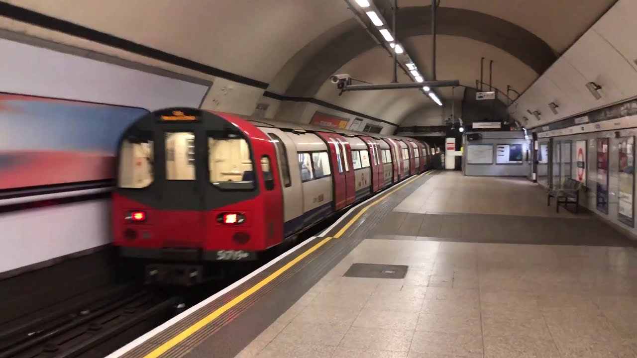 London Underground: Northern line from Camden Town Bank branch to Euston Bank branch