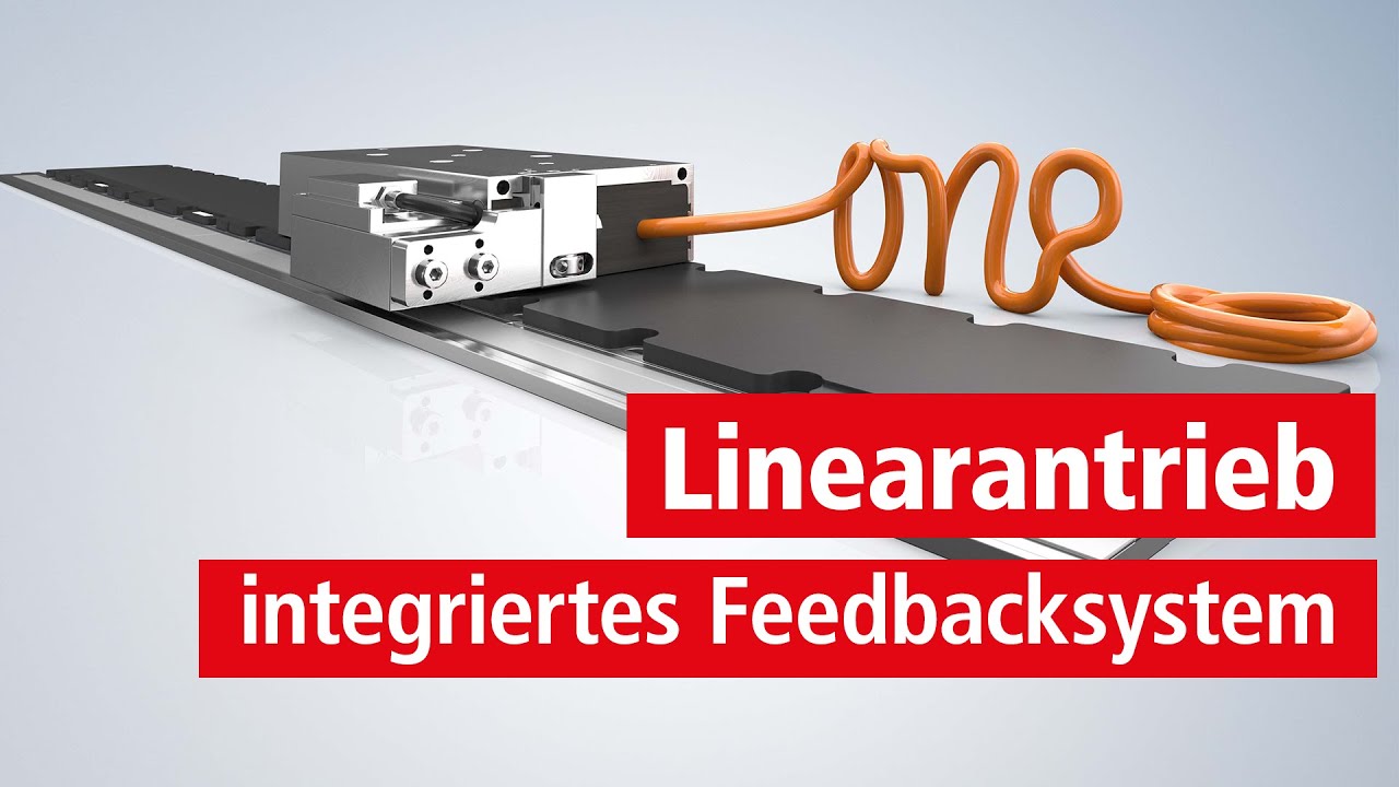 Linearantrieb mit integriertem Feedbacksystem