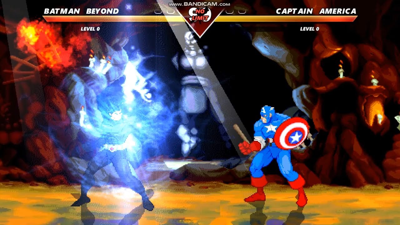 Batman Beyond vs Captain America | Marvel vs DC | Mugen