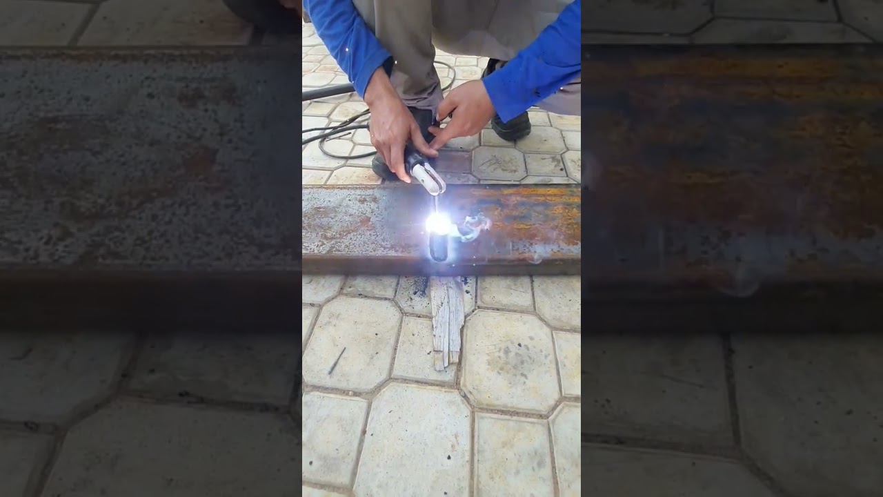 um SIMPLES CORD&Atilde;O de SOLDA feito no ELETRODO E6013 #diy #welding #creative #ideas