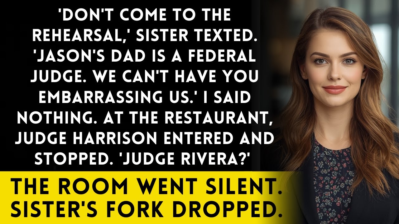 Sister Said 'My Fiancé's Dad Is A Federal Judge' - Until He Called Me 'Your Honor' At Dinner